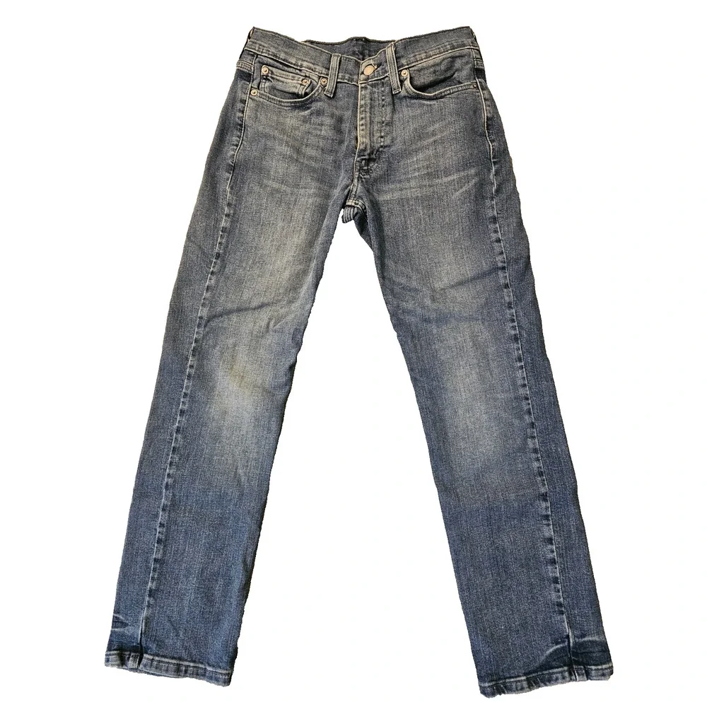 Levi's 514 Men's Jeans Size 30x30 Blue Slim Straight Denim Classic Medium Blue